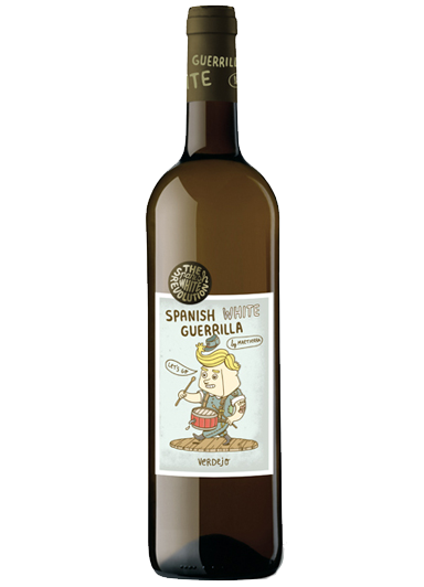 Vino Spanish White Guerrilla Verdejo